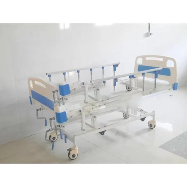 Icu Bed Mechanical Abs Panel Collapsible Railings
