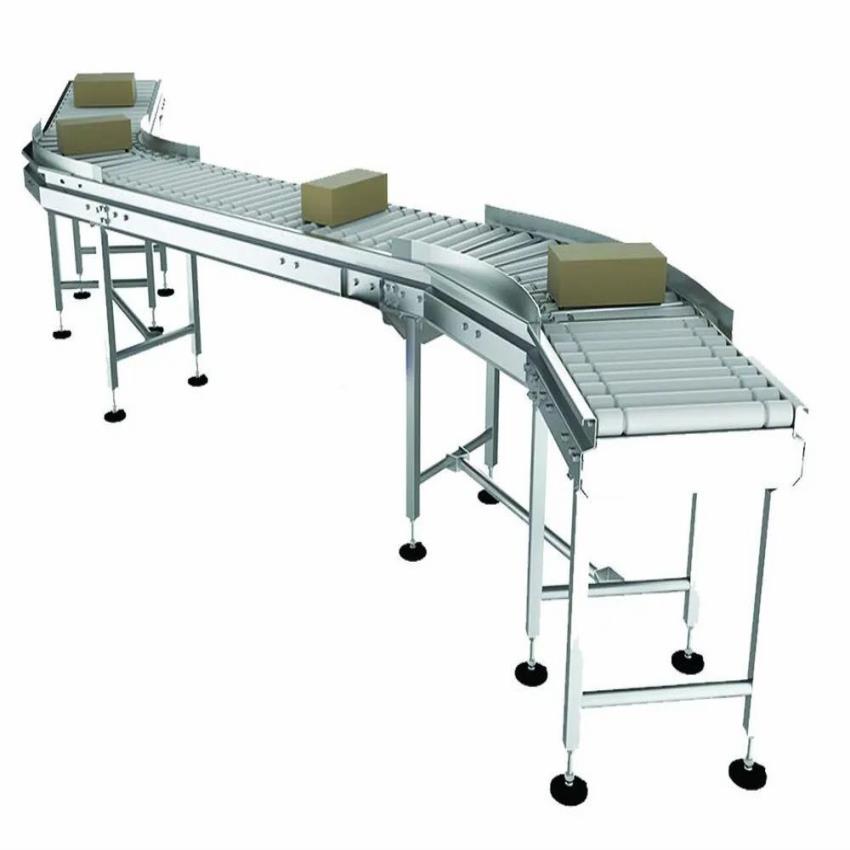 IDEF Steel Flexible Gravity Conveyor, Custom Capacity
