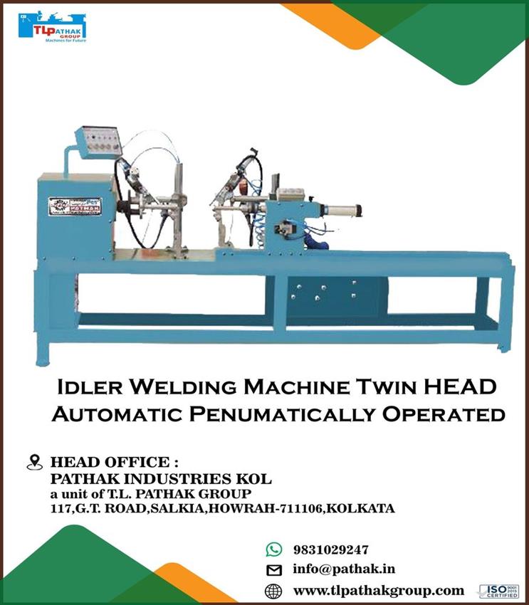 Automatic Twin Head Idler Welding Machine