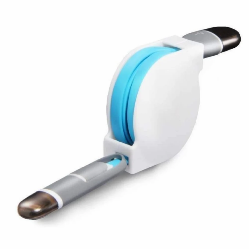 IGADG 2-in-1 Retractable Phone Cable