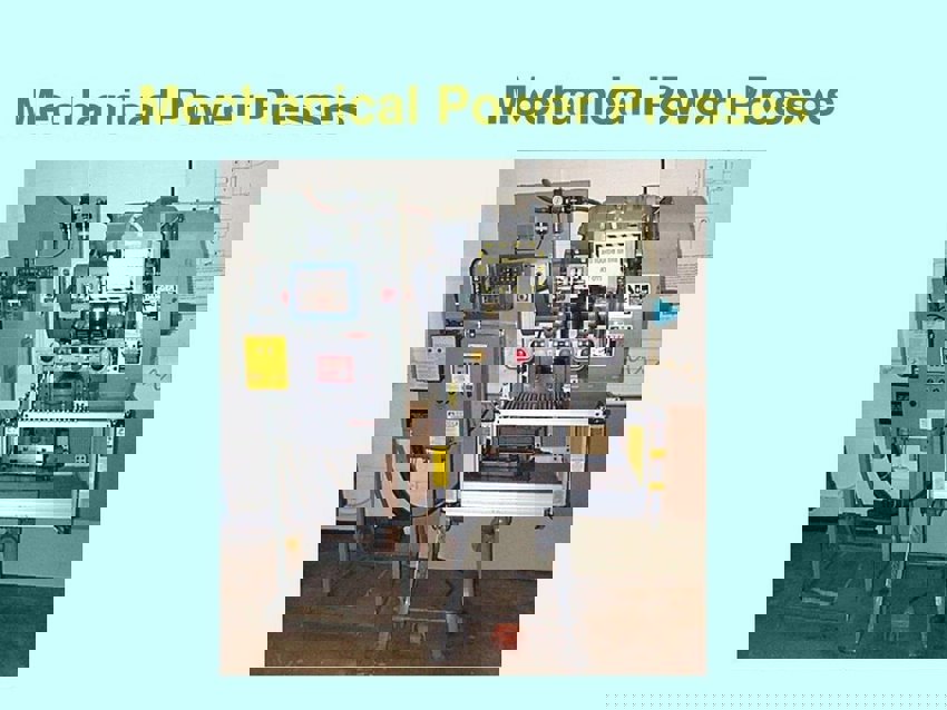 Inclinable Power Press Equipment