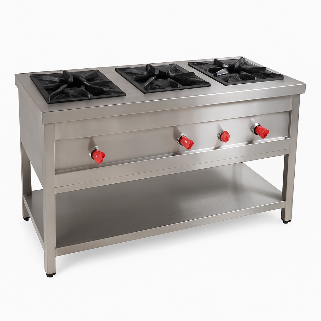 Indian 3 Burner Stove