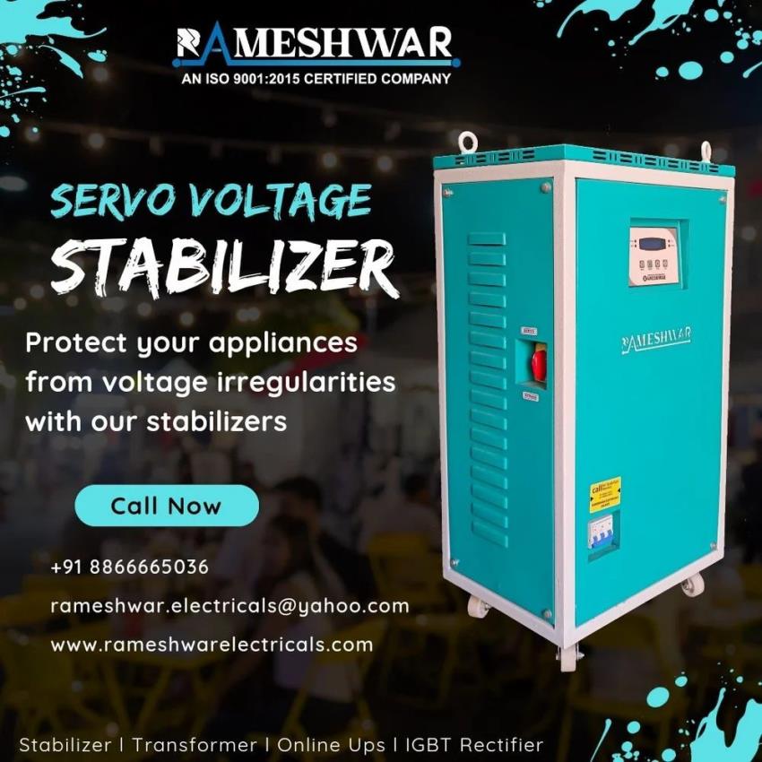 Industrial 3-Phase Micro Controlled Servo Voltage Stabilizer