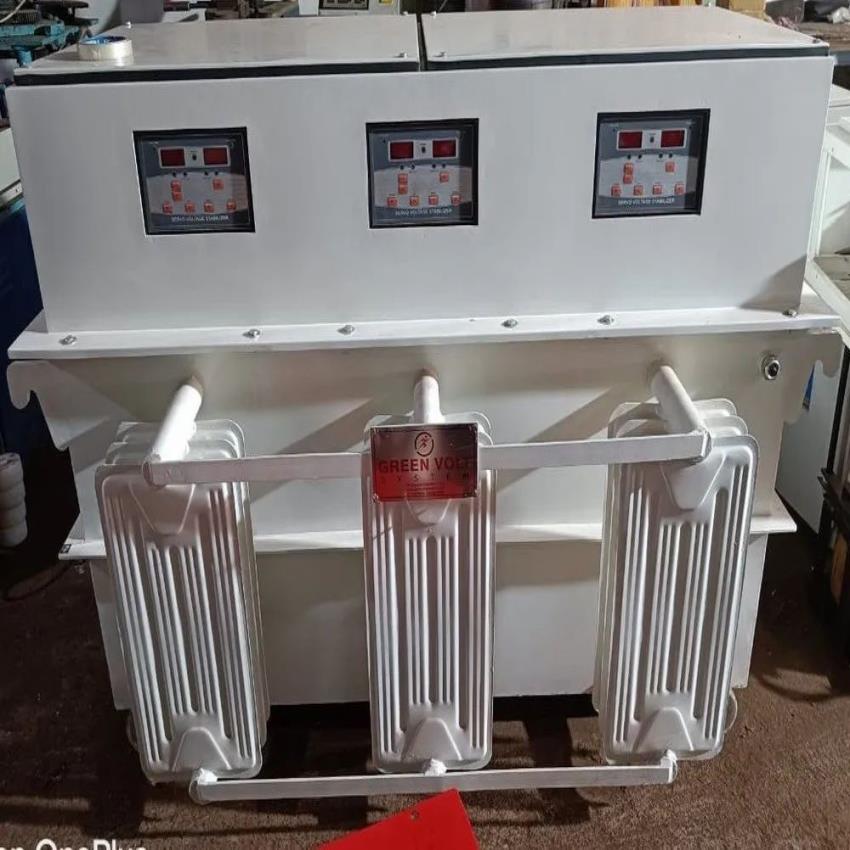 Industrial 3-Phase Oil Cooled Servo Stabilizer, 300KVA