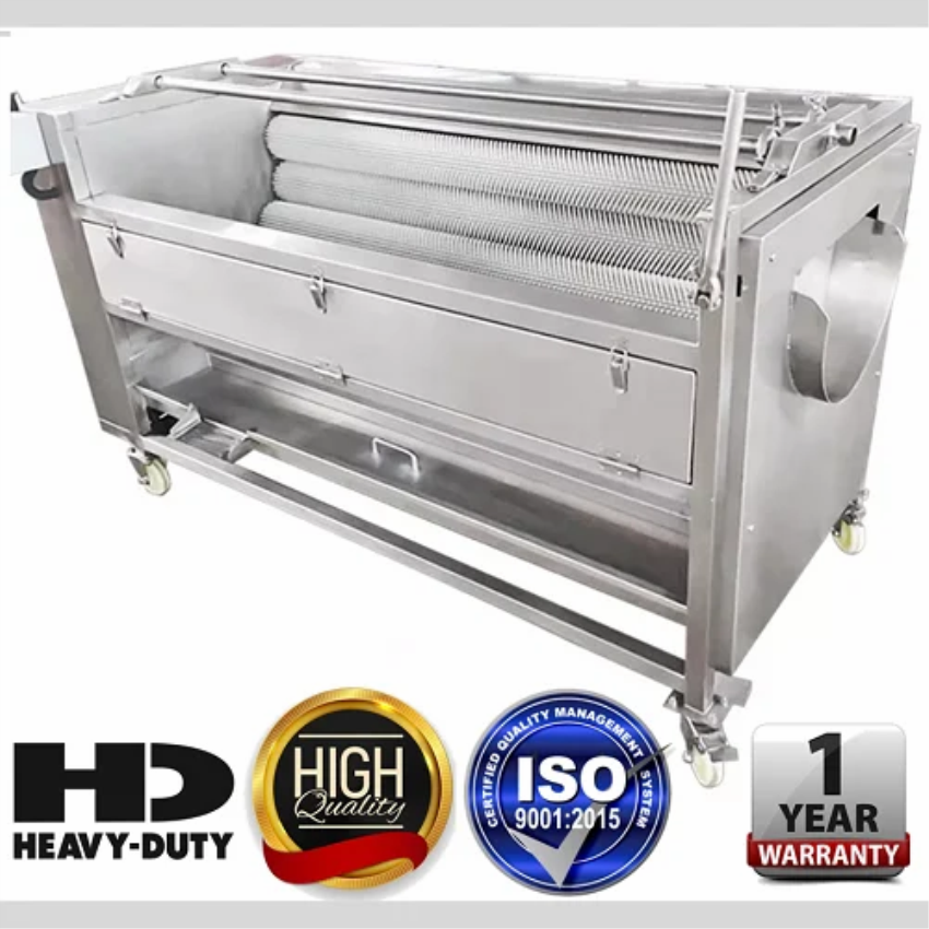 Industrial Electric Drum Potato Ginger Washing Machine