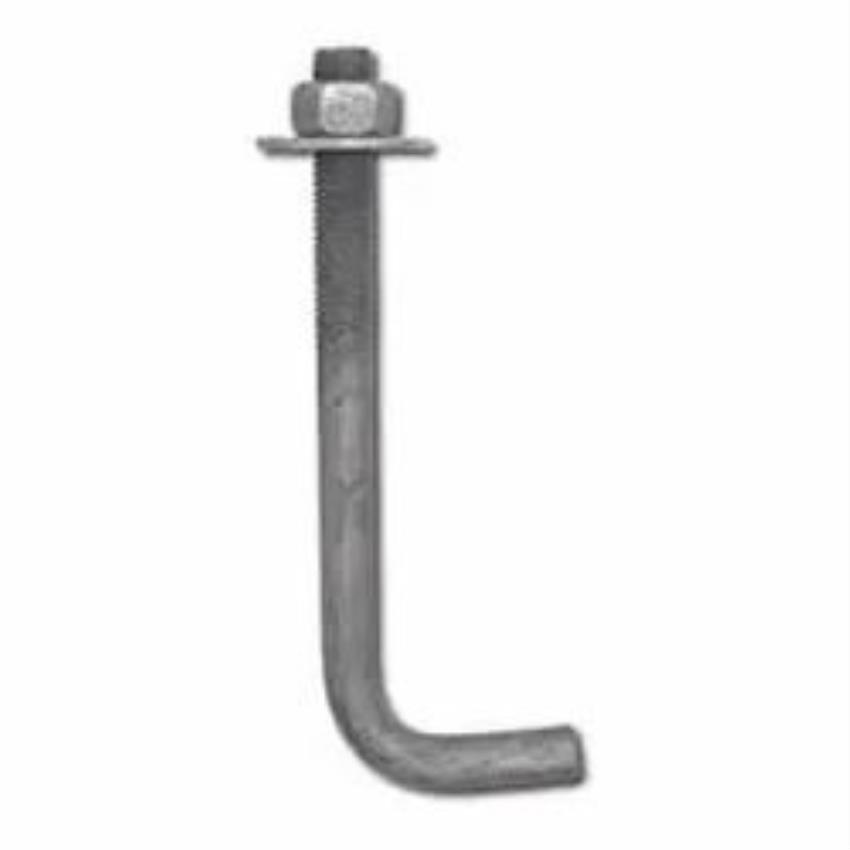 Industrial Iron J-Shape Anchor Bolt