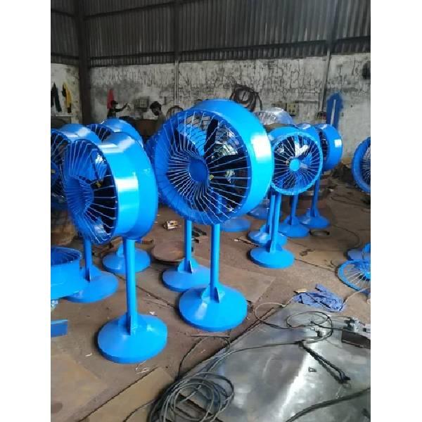 Blue Iron Industrial Fan