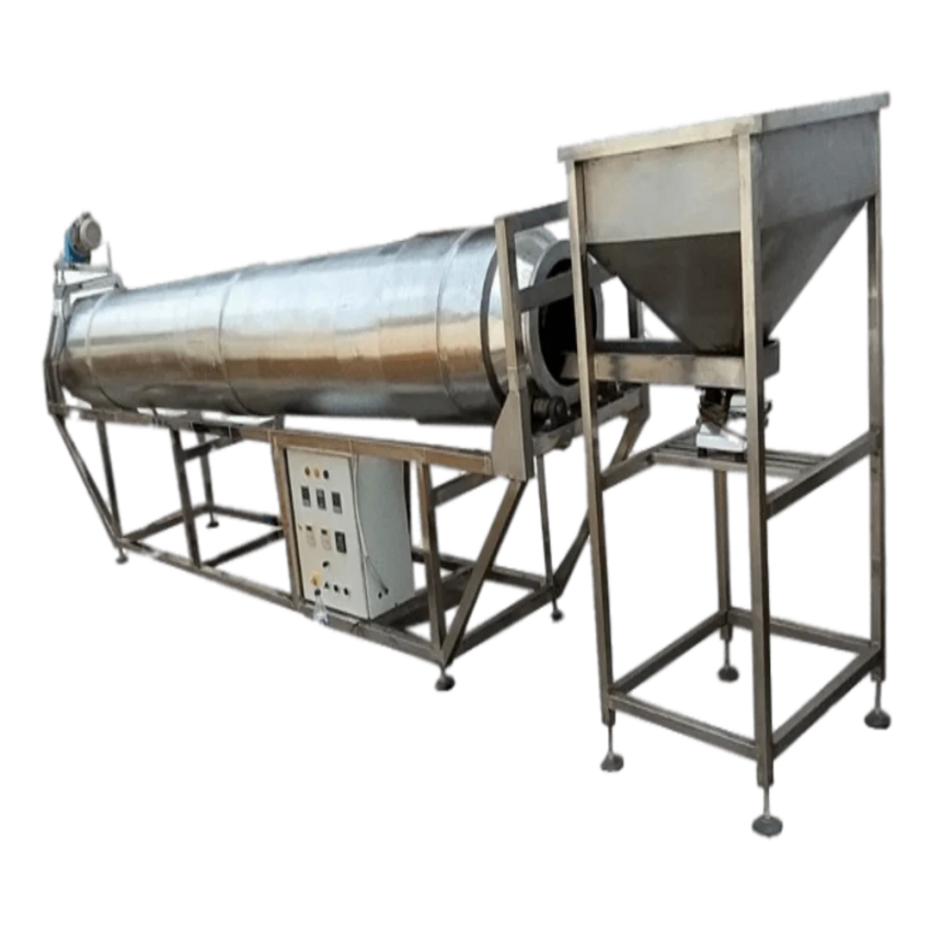 Industrial Automatic Rotary Roaster Machine