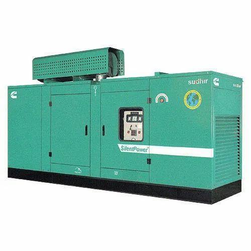Industrial Silent Diesel Generator, 240 V