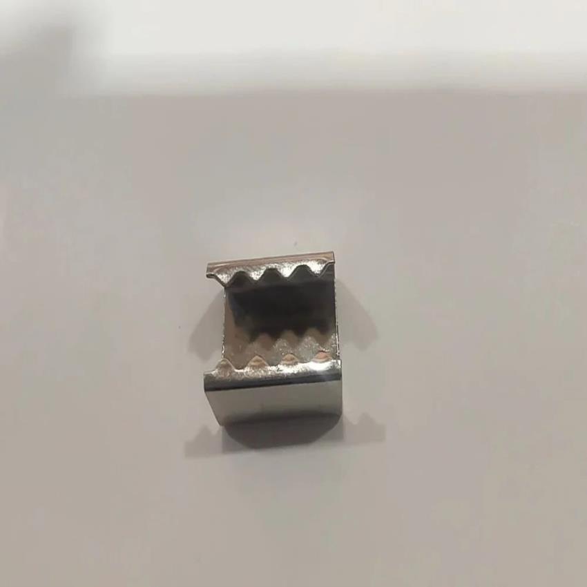 Industrial Silver Lanyard Clamp 16mm, Plain