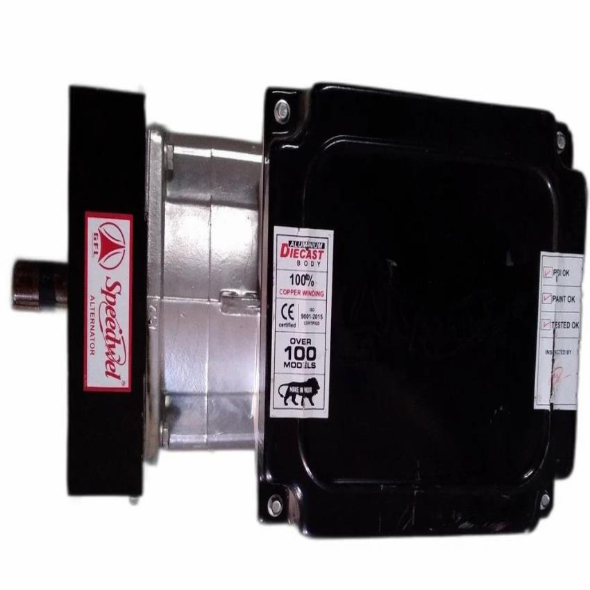 Industrial Single Phase 10 kVA Alternator, 220V