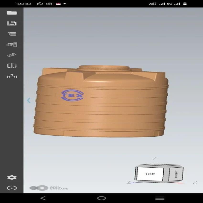 Industrial Stainless Steel Vertical Water Tank Mould