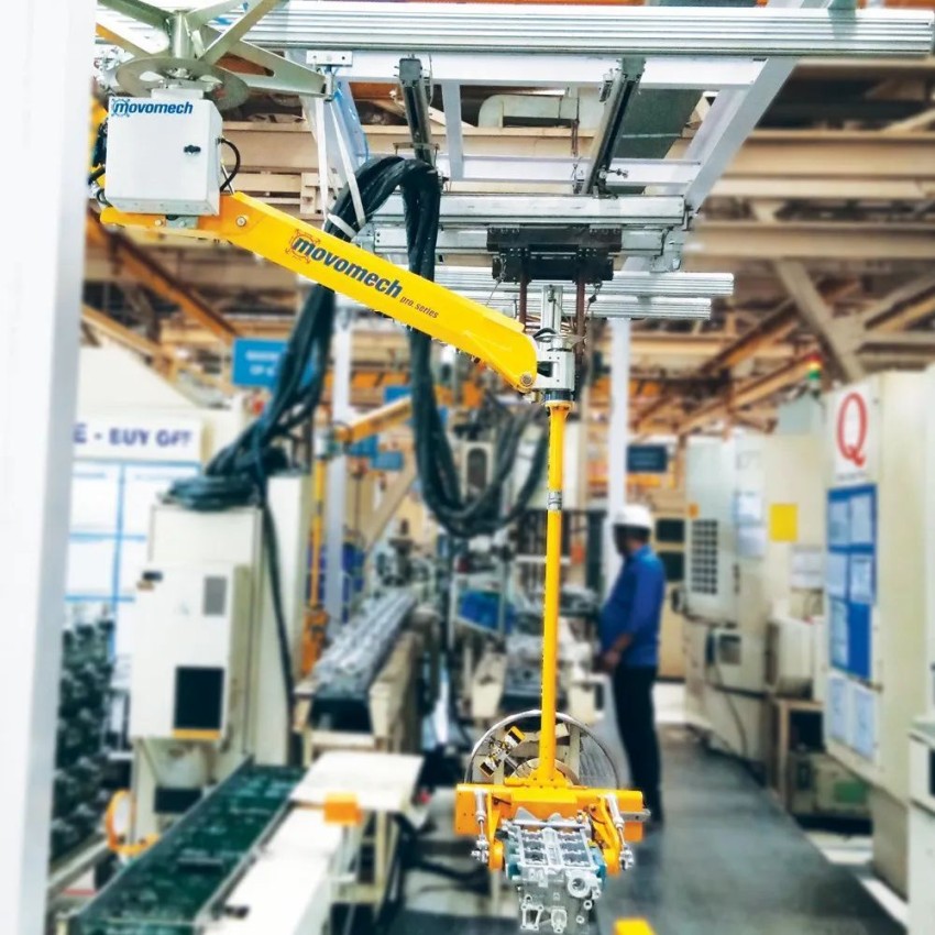 Industrial Steel Component Handling Machine