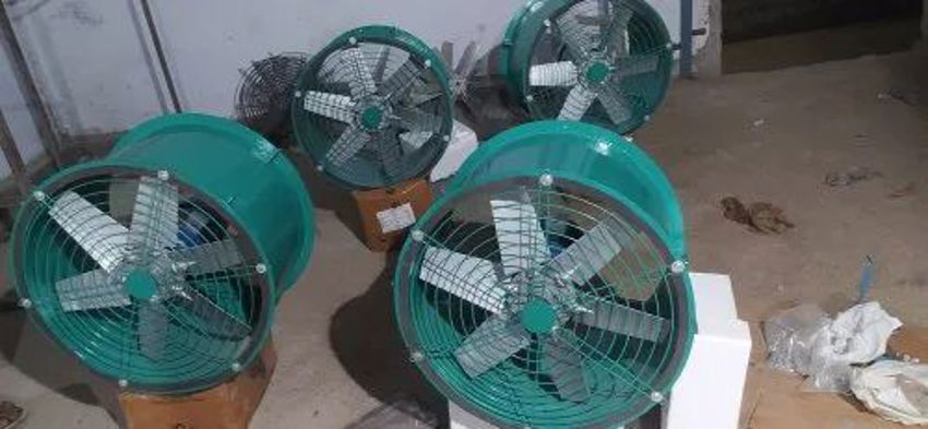 Industrial Tube Fan Drum