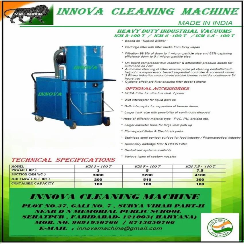 INNOVA 3000W Wet/Dry Industrial Vacuum
