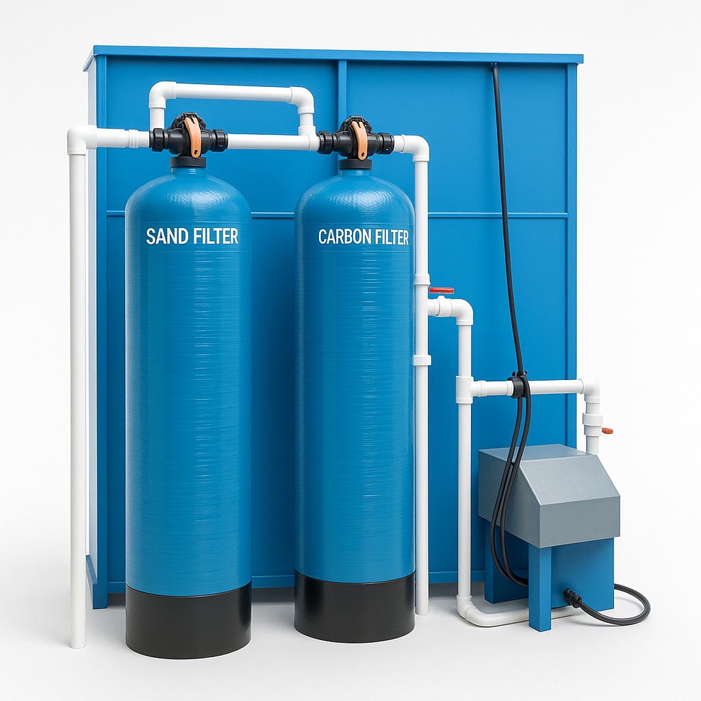 Industrial Wastewater Treatment Plant 1000 m3/day