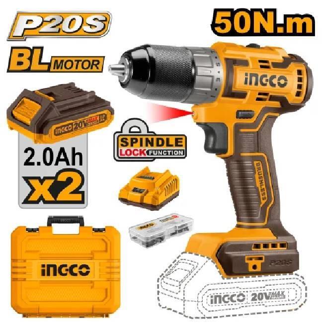 Ingco Brushless Cordless Drill