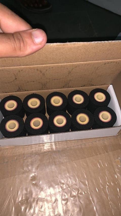 Black Printer Ink Rollers