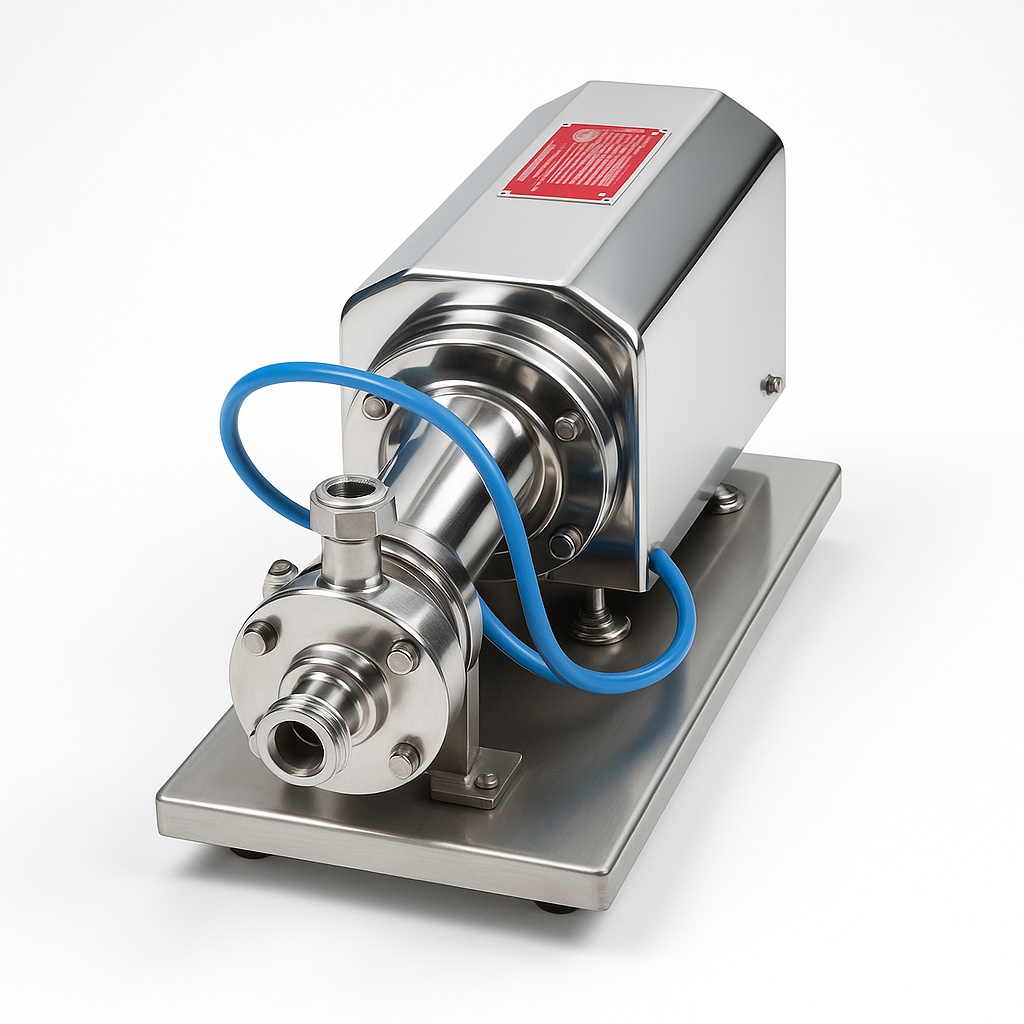 Polished Inline Homogenizer Machine