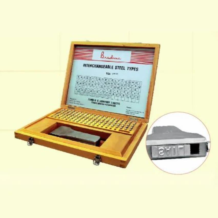 Interchangeable Steel Type Set