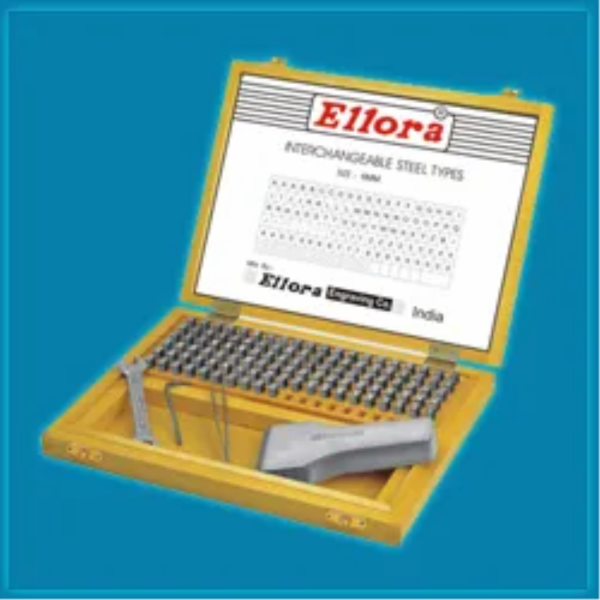 Interchangeable Steel Marking Types