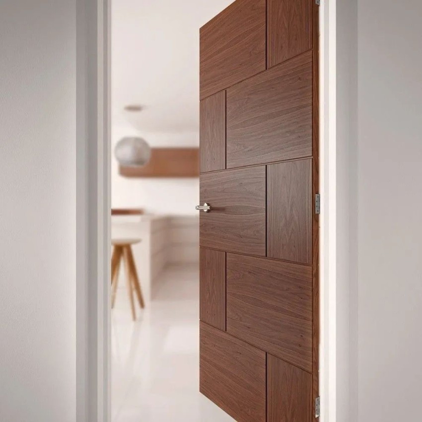 Apartment Interior Plywood Door