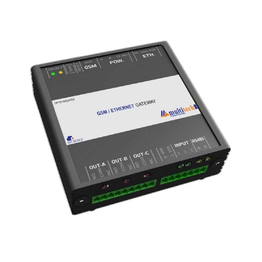 IoT-SM GSM/Ethernet Gateway with Server & Alerts