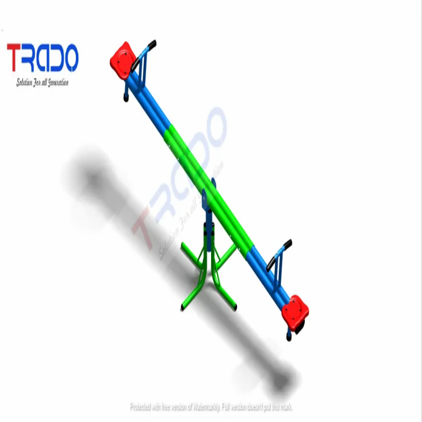 Iron 2 Seater Single Bar Seesaw