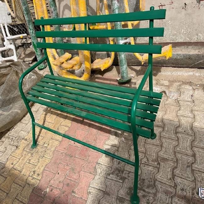 Iron 3 Seater WPVC Park Bench Chair