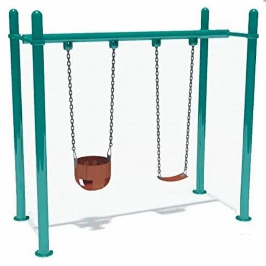 Iron Double Seater Outdoor Swing