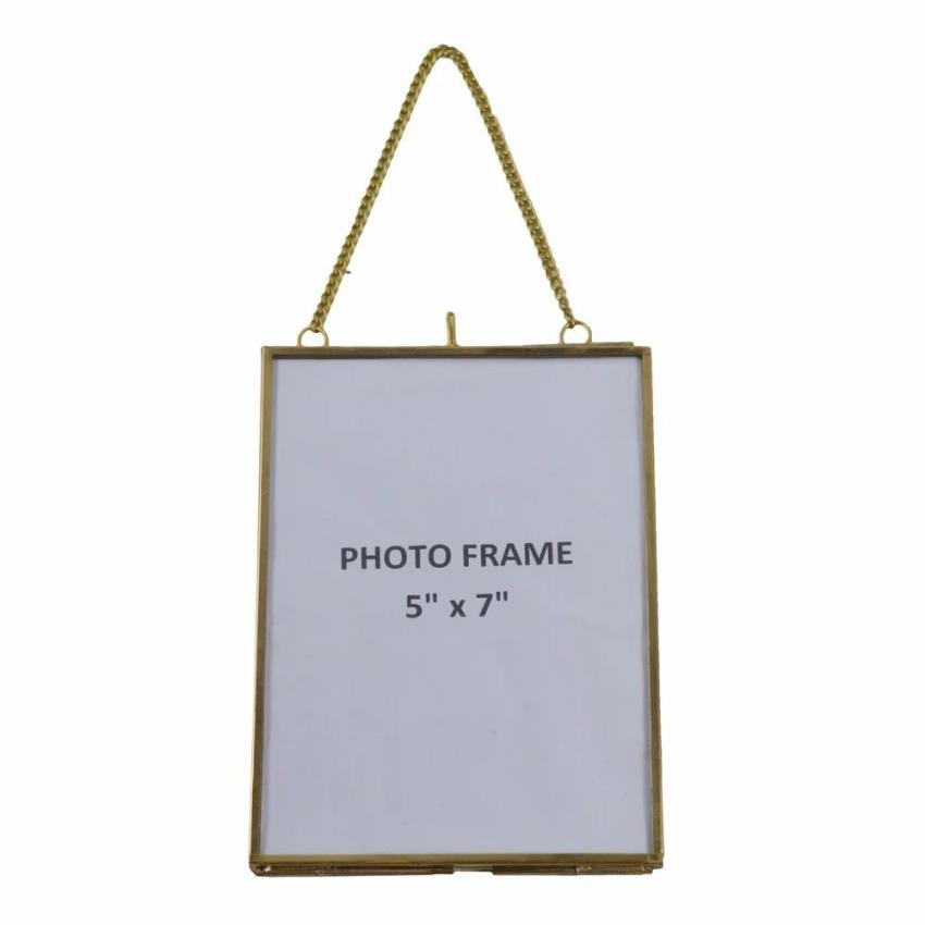 Iron Golden Decorative Photo Holder