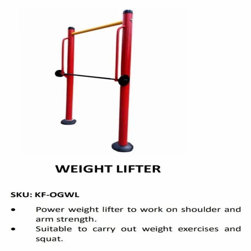 Iron Outdoor Weight Lifting Machine