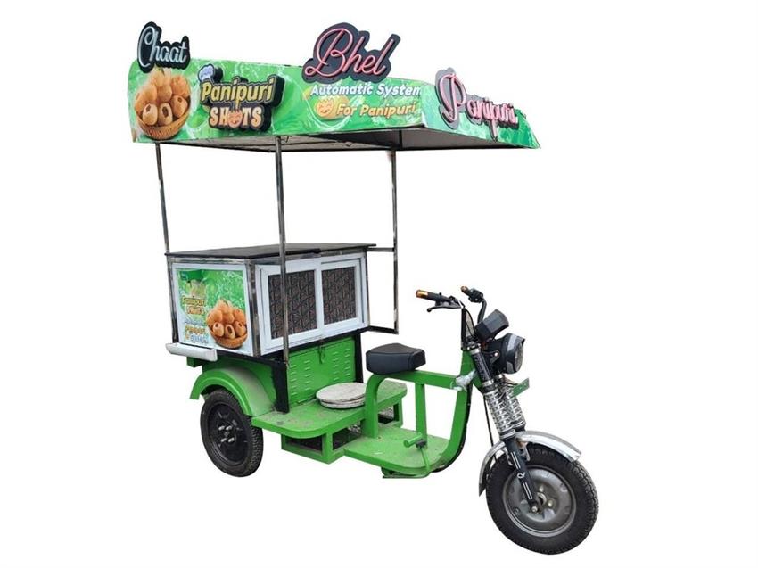 Iron Panipuri Cart, 200 kg Capacity