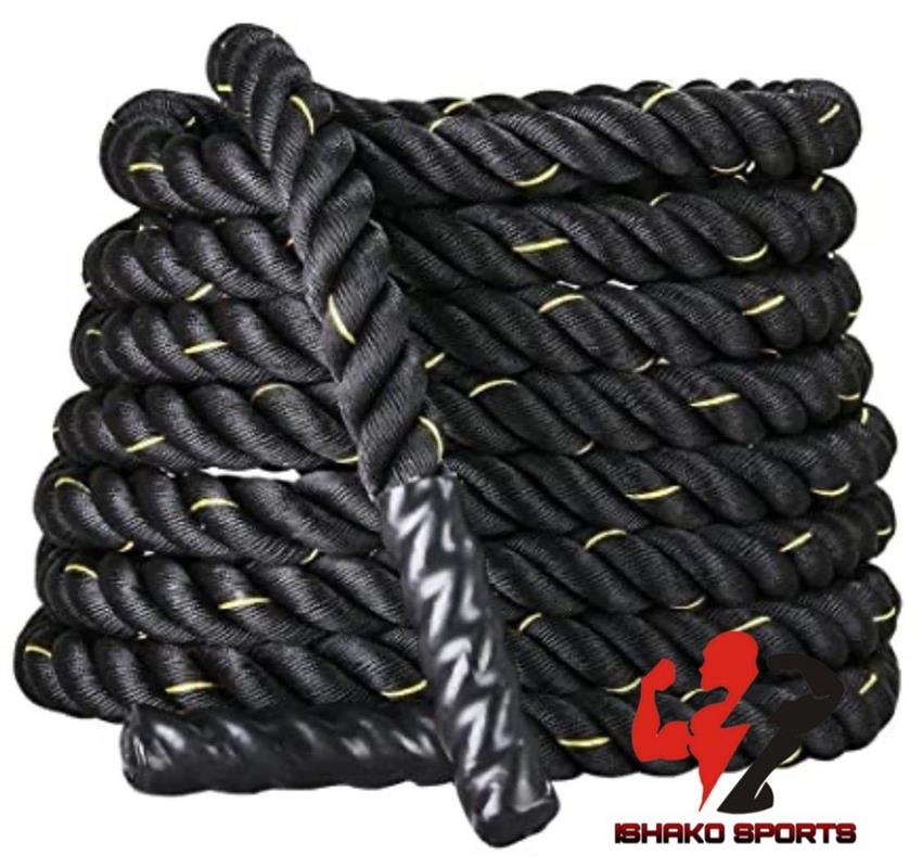 Ishako Sports PVC Battle Rope 20 ft