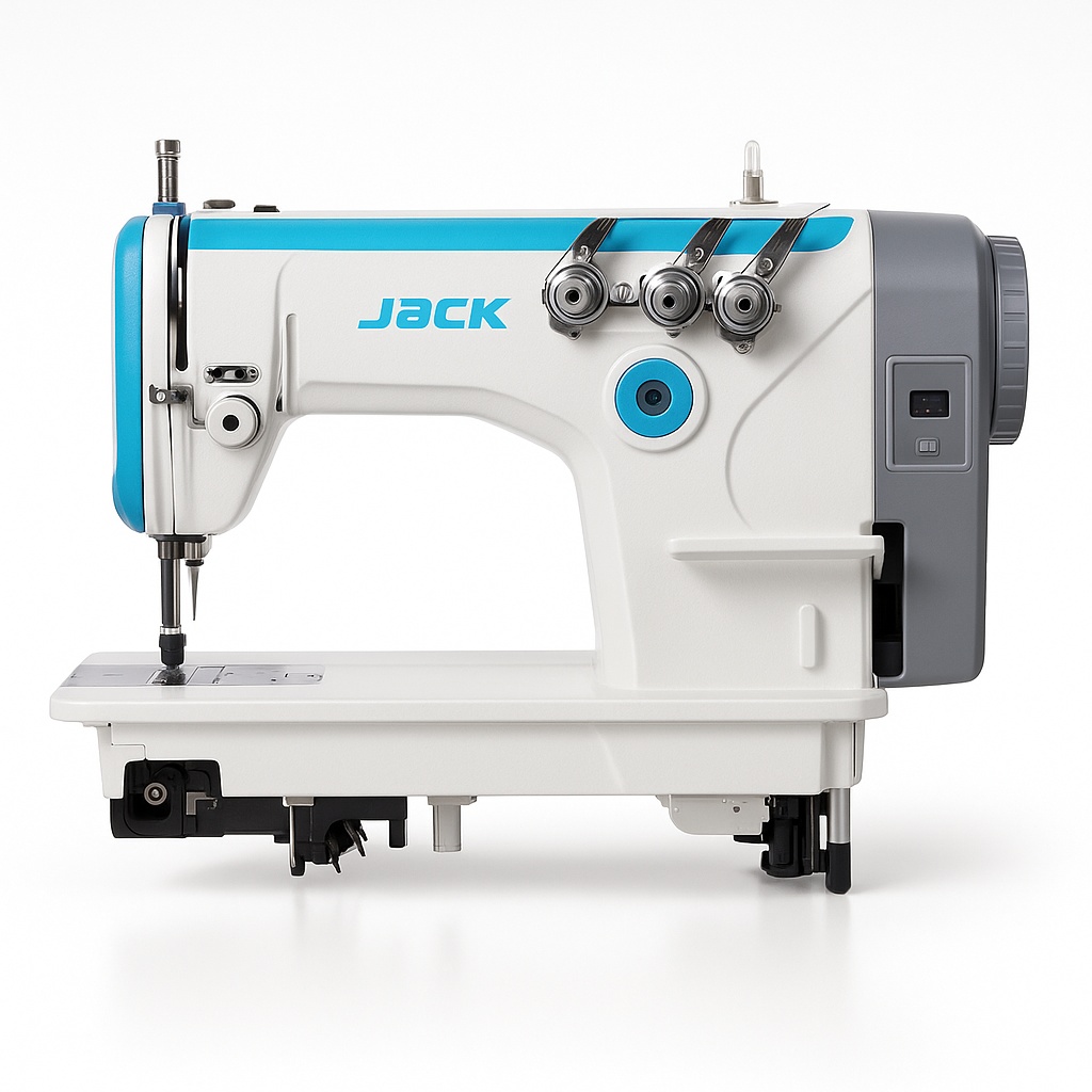 Automatic Triple Needle Chain Stitch Machine