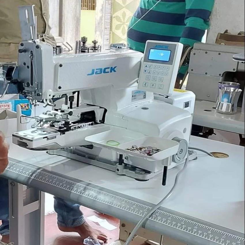 Jack Jk T1377 Button Fastening Machine