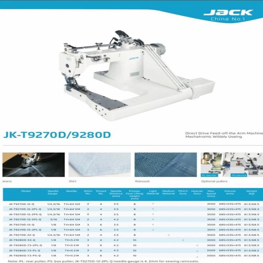 Jack Sidemunda Sewing Machine
