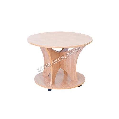 JAINSCA Round Wooden Coffee Table