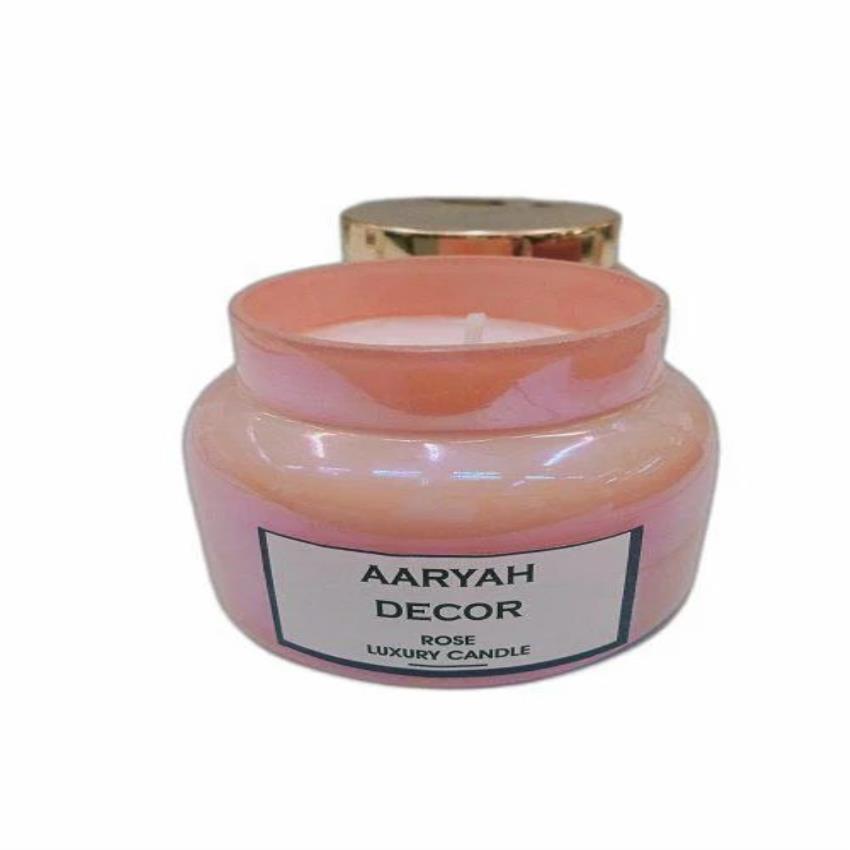 Jar Candle Rose Scent