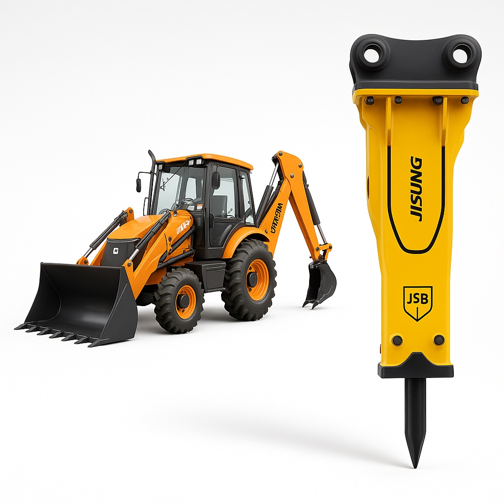 JSB 43S Breaker for TATA Hitachi Backhoe Loader