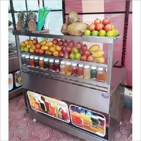 Commercial Juice Display Counter