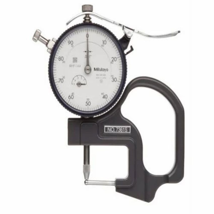 Dial Thickness Gauge Device, 0-10mm