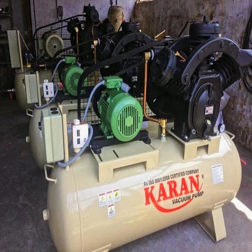 KARAN Belt Drive Dry Vacuum Machine, 0.5 HP