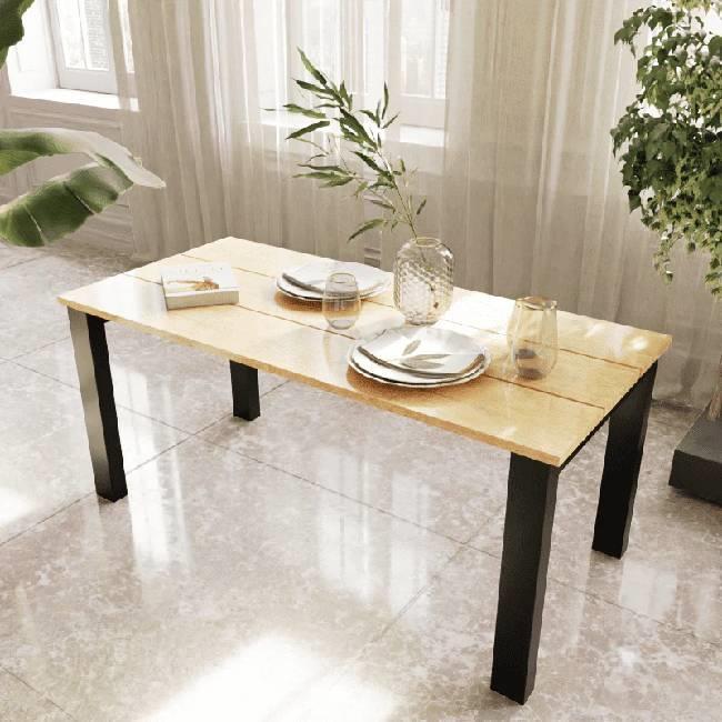 Solid Wood 4 Seater Dining Table