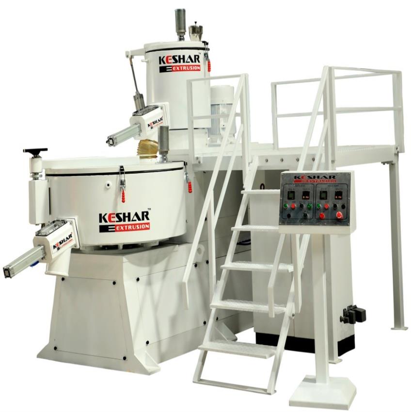 Keshar Extrusion High Speed Plastic Mixer