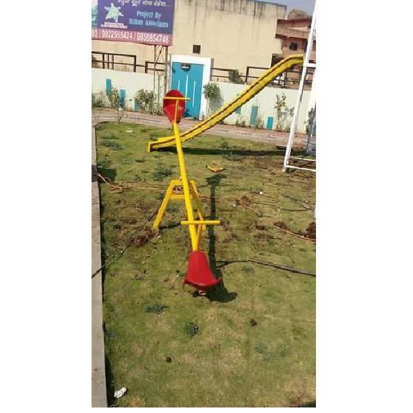 Kid Yellow FRP Seesaw
