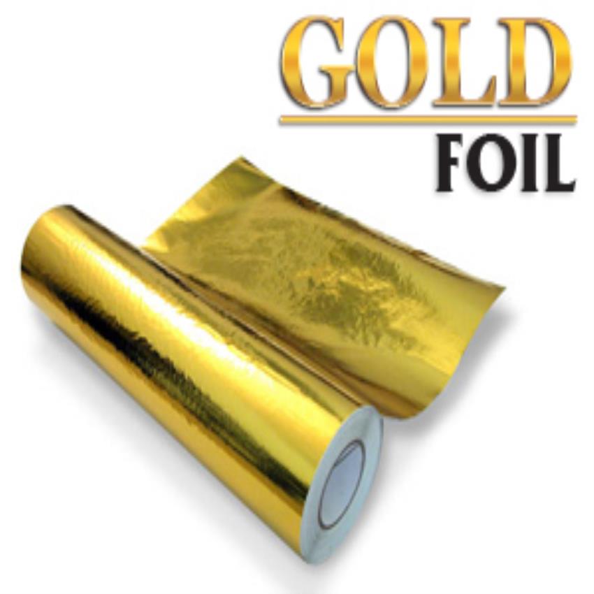 Kolon PVC Aluminum Golden Foil Roll