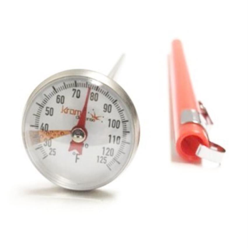 Krome Dispnese Stainless Steel Thermometer