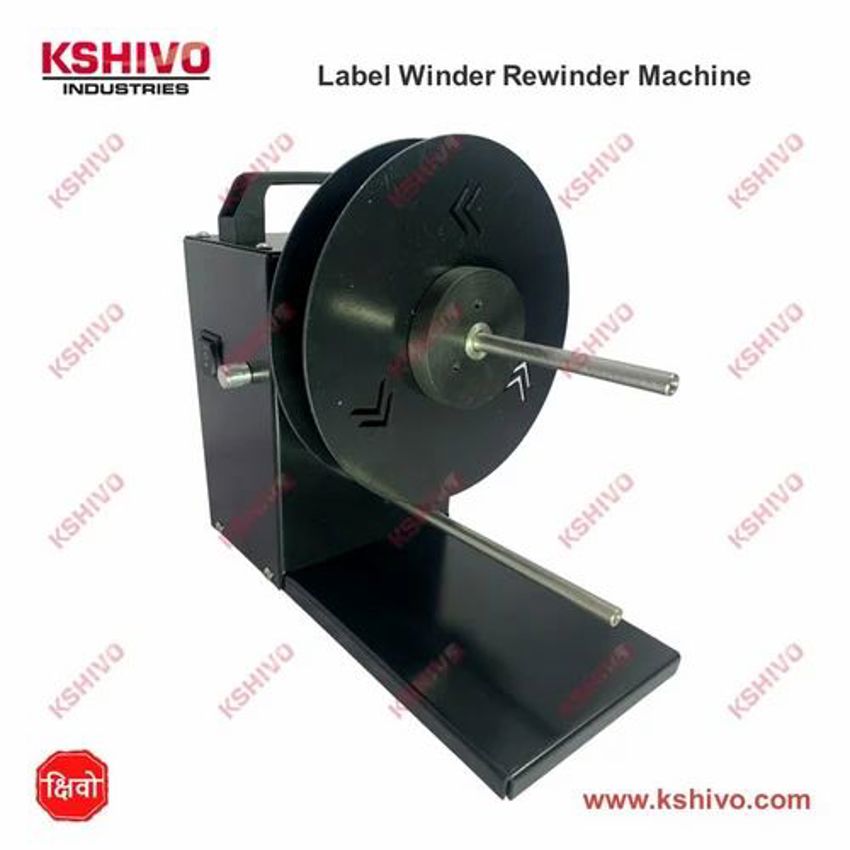Kshivo DC External Label Winding Rewinding Machine