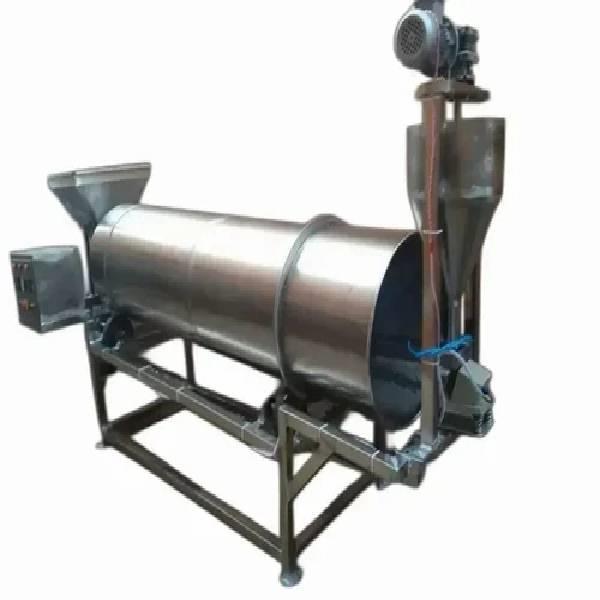Industrial Kurkure Puff Masala Flavoring Drum, 150 kg/H Capacity